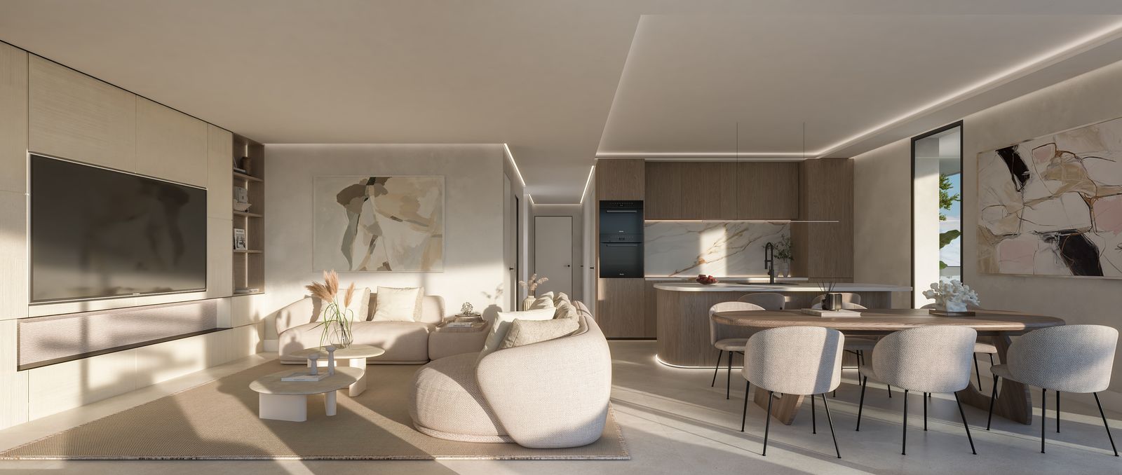 Apartment 2 Bedrooms 2 Bathrooms in Cancelada