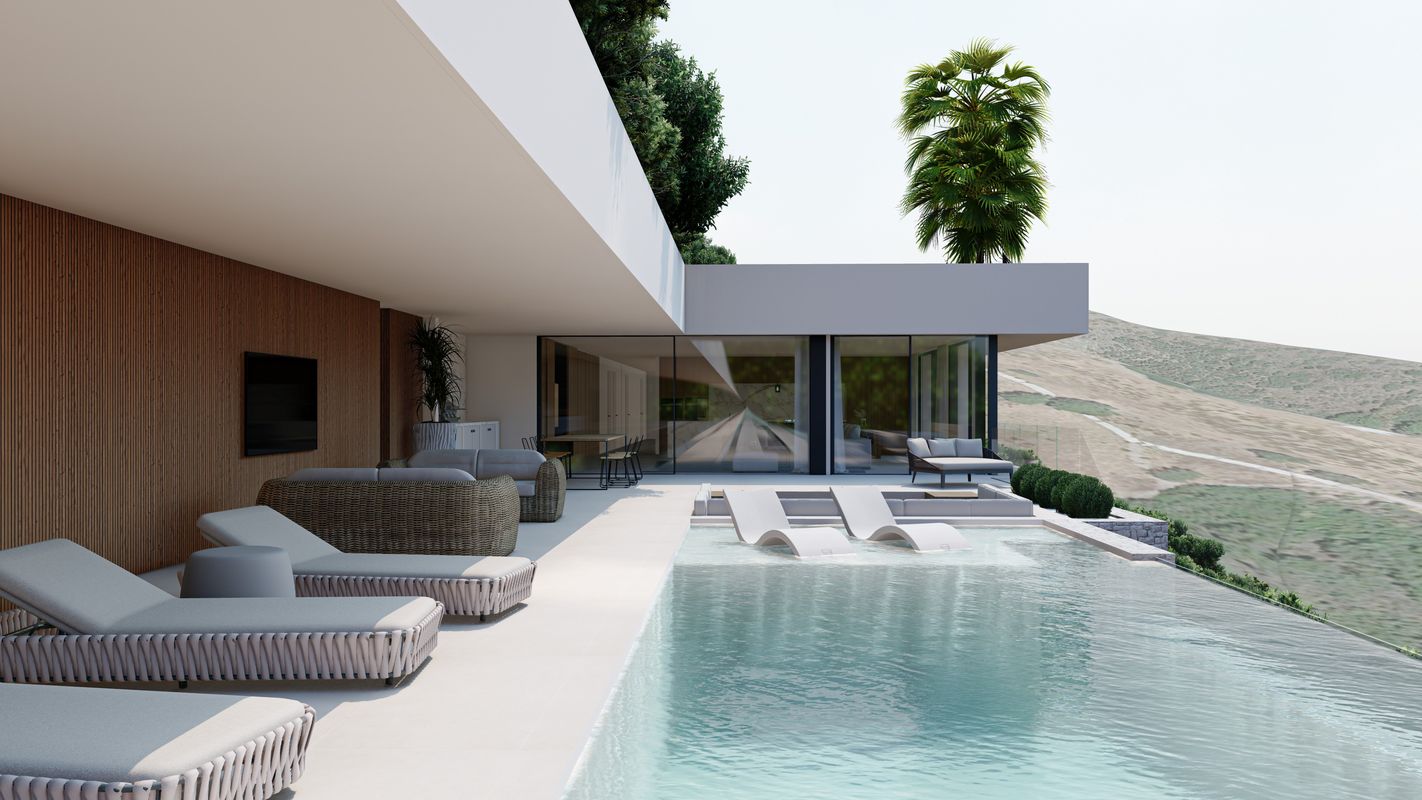 Detached Villa 3 Bedrooms 4 Bathrooms in Monte Mayor